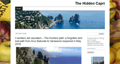 Desktop Screenshot of hiddencapri.com