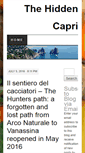 Mobile Screenshot of hiddencapri.com